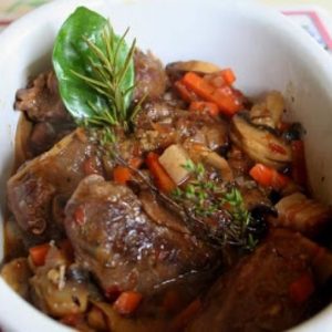 Sauté de canard risotto