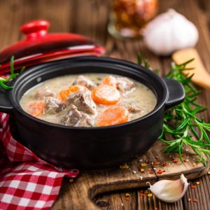 Sauté de veau pomme vapeur