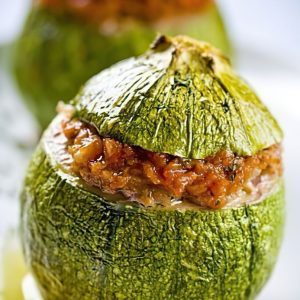 Courgettes farcies