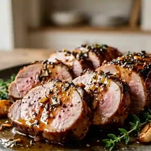 Filet mignon sauce miel