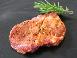 PROMO côté de porc sans os marinée